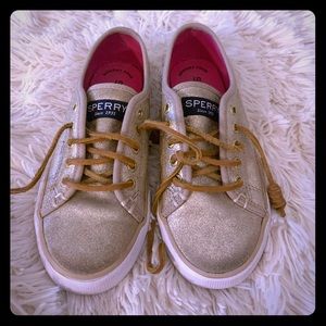Girls Sperry top sider shoes, size 13